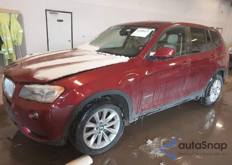 2014 BMW X3 xDrive28I z USA, uszkodzony, nr VIN 5UXWX9C58E0D10164